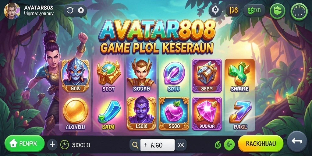 Screenshot gameplay <strong>AVATAR808</strong> yang menampilkan keseruan bermain slot.