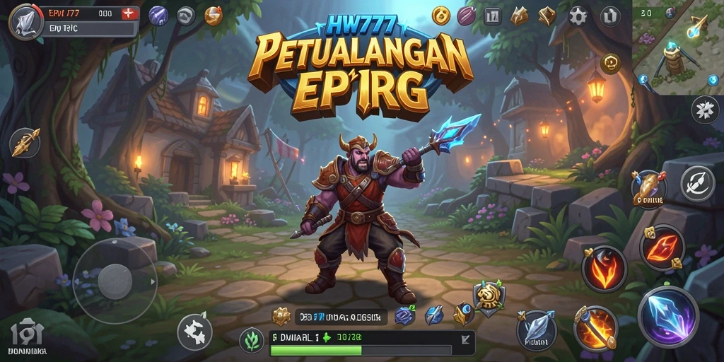 Tampilan menakjubkan dari gameplay HW777 yang penuh aksi.