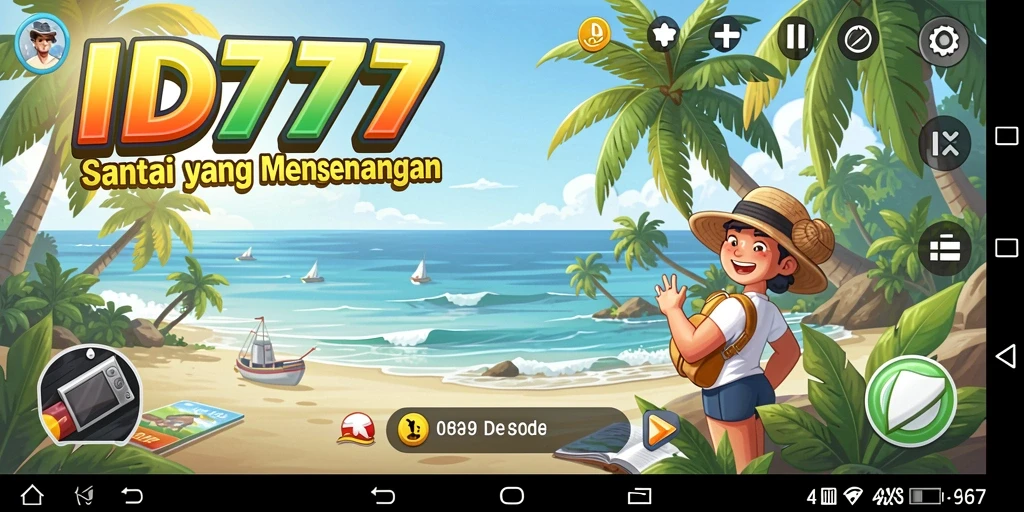 Tampilan gameplay <strong>ID777</strong> yang seru dan penuh warna.
