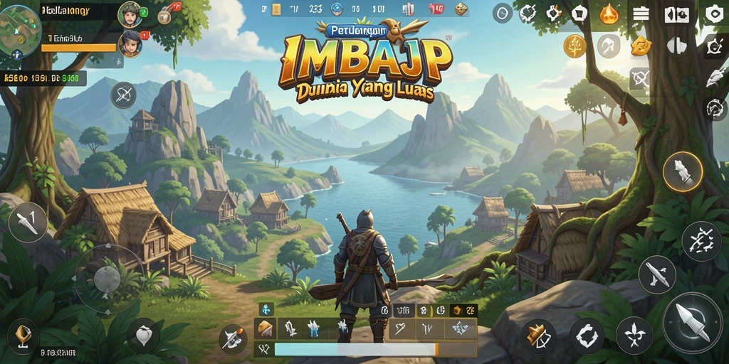 Tampilan gameplay menakjubkan di dunia terbuka IMBAJP.