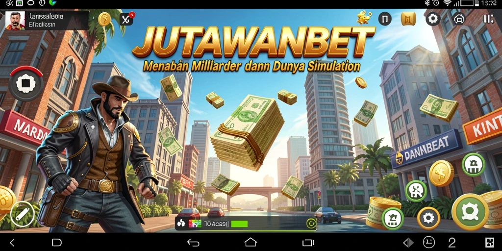 Tampilan gameplay JUTAWANBET yang menonjol.