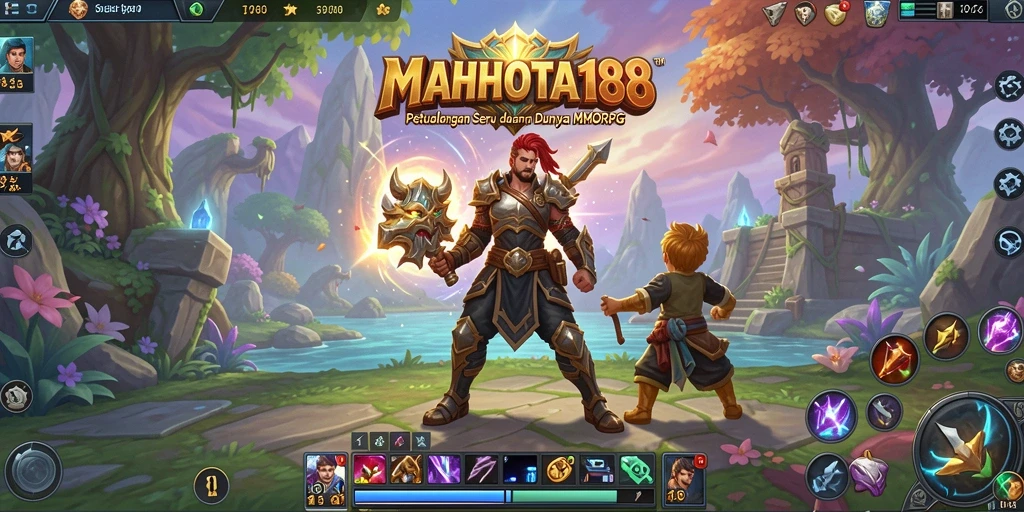 Tangkapan layar gameplay menunjukkan aksi seru dalam <strong>MAHKOTA188</strong>.