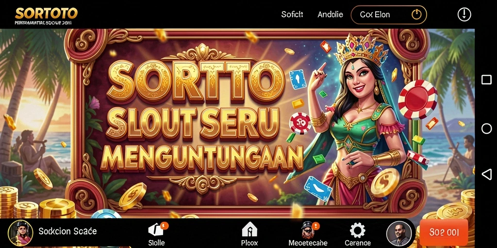 Gameplay slot yang seru dan mendebarkan di SORTOTO.