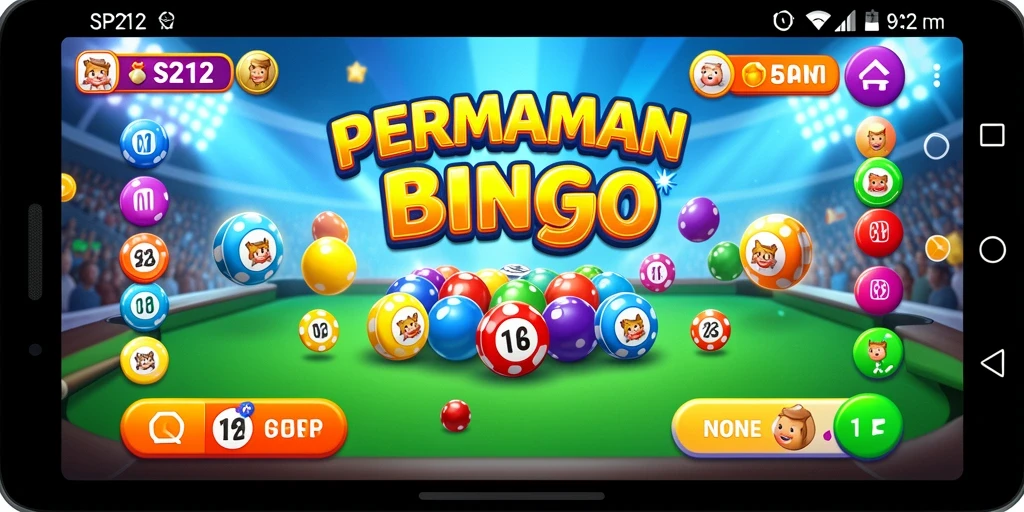 Tampilan menarik dari gameplay Bingo SP212 yang seru dan penuh warna.