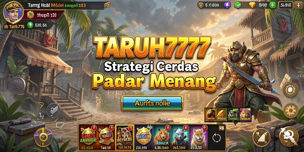 Tampilan gameplay TARUH777 yang memukau dan penuh aksi strategi.